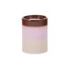 Bijzettafels<WOOOD Bijzettafel Ollo Roze / Bruin - Ø 35 cm
