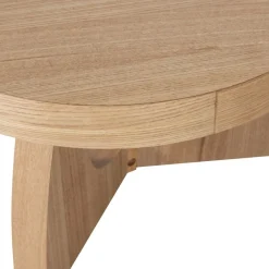 Bijzettafels<WOOOD Bijzettafel Tala Naturel - Ø 55 cm