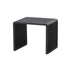 Bijzettafels<WOOOD Bijzettafel Willa Zwart - set 2 stuks