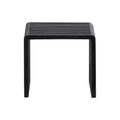 Bijzettafels<WOOOD Bijzettafel Willa Zwart - set 2 stuks