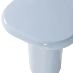 Bijzettafels<WOOOD Bijzettafel Zava Lichtblauw - Ø 50 cm