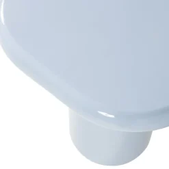 Bijzettafels<WOOOD Bijzettafel Zava Lichtblauw - Ø 50 cm