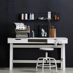 Bureaus<WOOOD Bureau Nikki Wit - 140x75x62 cm