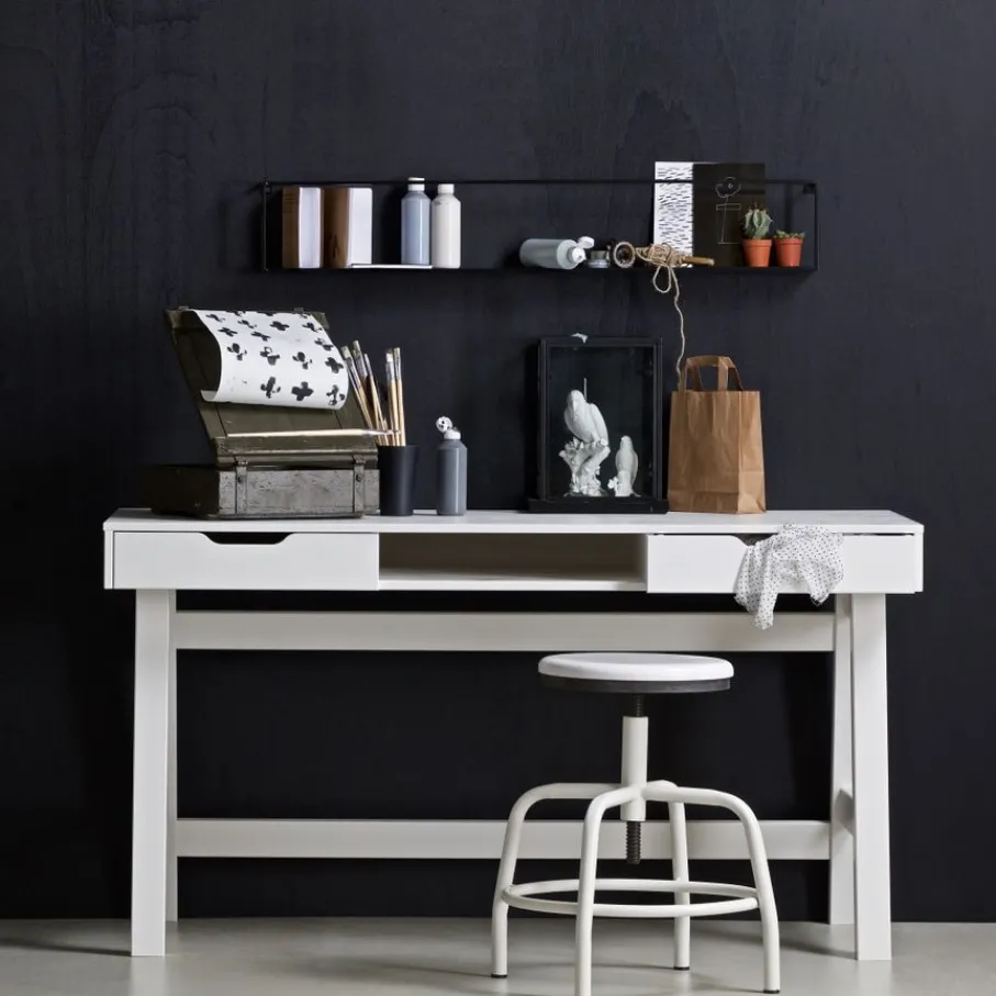 Bureaus<WOOOD Bureau Nikki Wit - 140x75x62 cm