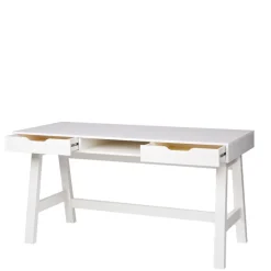 Bureaus<WOOOD Bureau Nikki Wit - 140x75x62 cm
