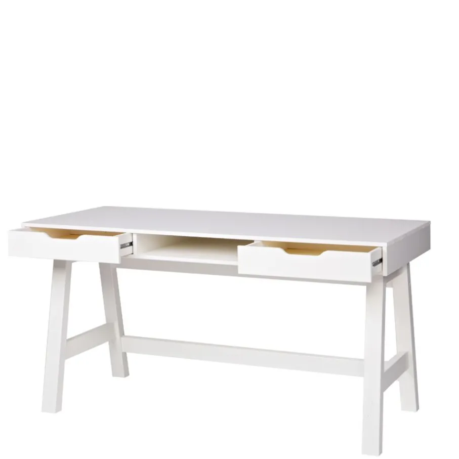 Bureaus<WOOOD Bureau Nikki Wit - 140x75x62 cm