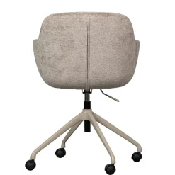 Bureaus|Eetkamerstoelen<WOOOD Bureaustoel Morros Taupe