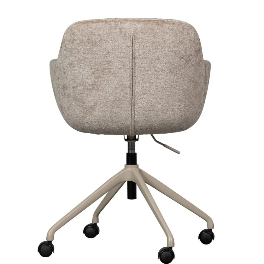 Bureaus|Eetkamerstoelen<WOOOD Bureaustoel Morros Taupe