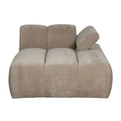 Modulaire Banken<WOOOD Chaise Longue Mojo Rechts Beige