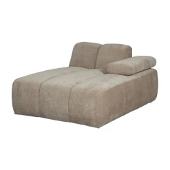 Modulaire Banken<WOOOD Chaise Longue Mojo Rechts Beige