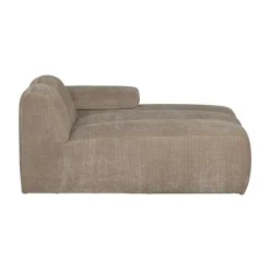 Modulaire Banken<WOOOD Chaise Longue Mojo Rechts Beige