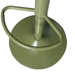 Barkrukken|Barkrukken<WOOOD Draaibare Barkruk Isaac Groen