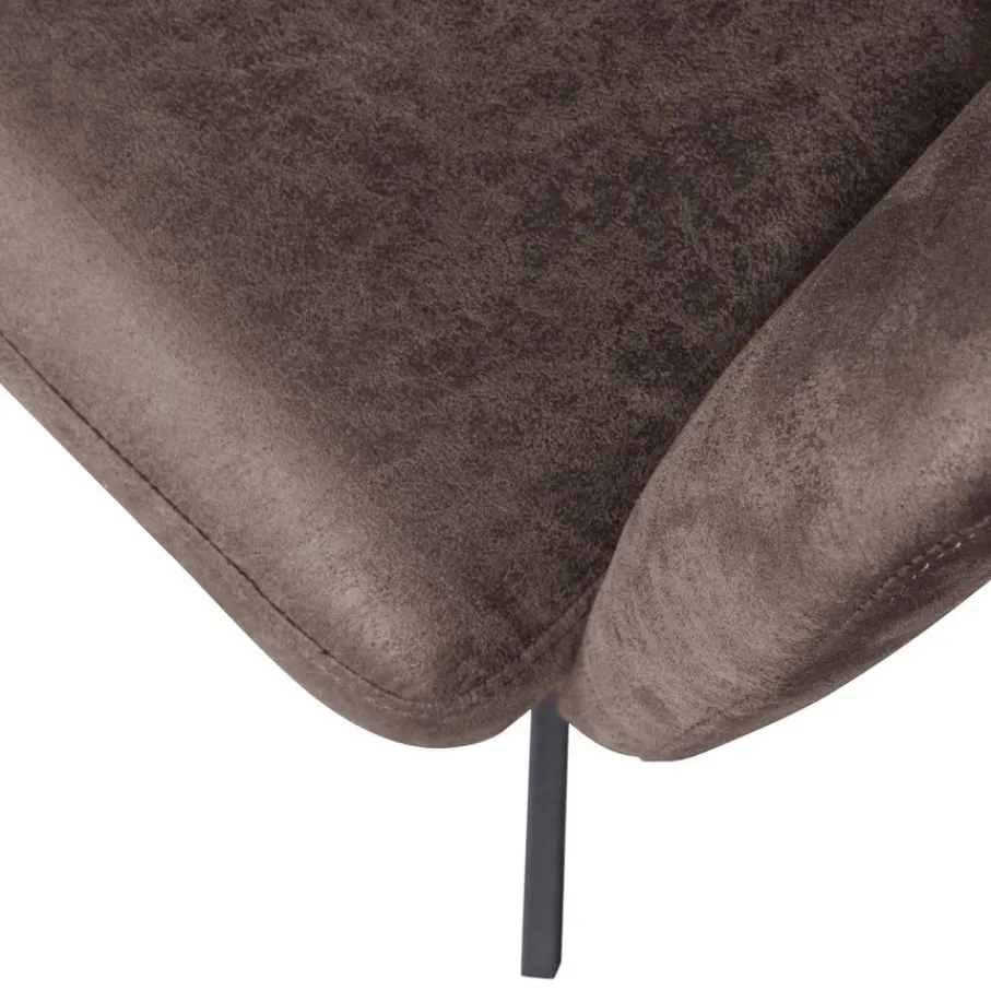 Eetkamerstoelen<WOOOD Draaibare Eetkamerstoel Fenne Grafiet