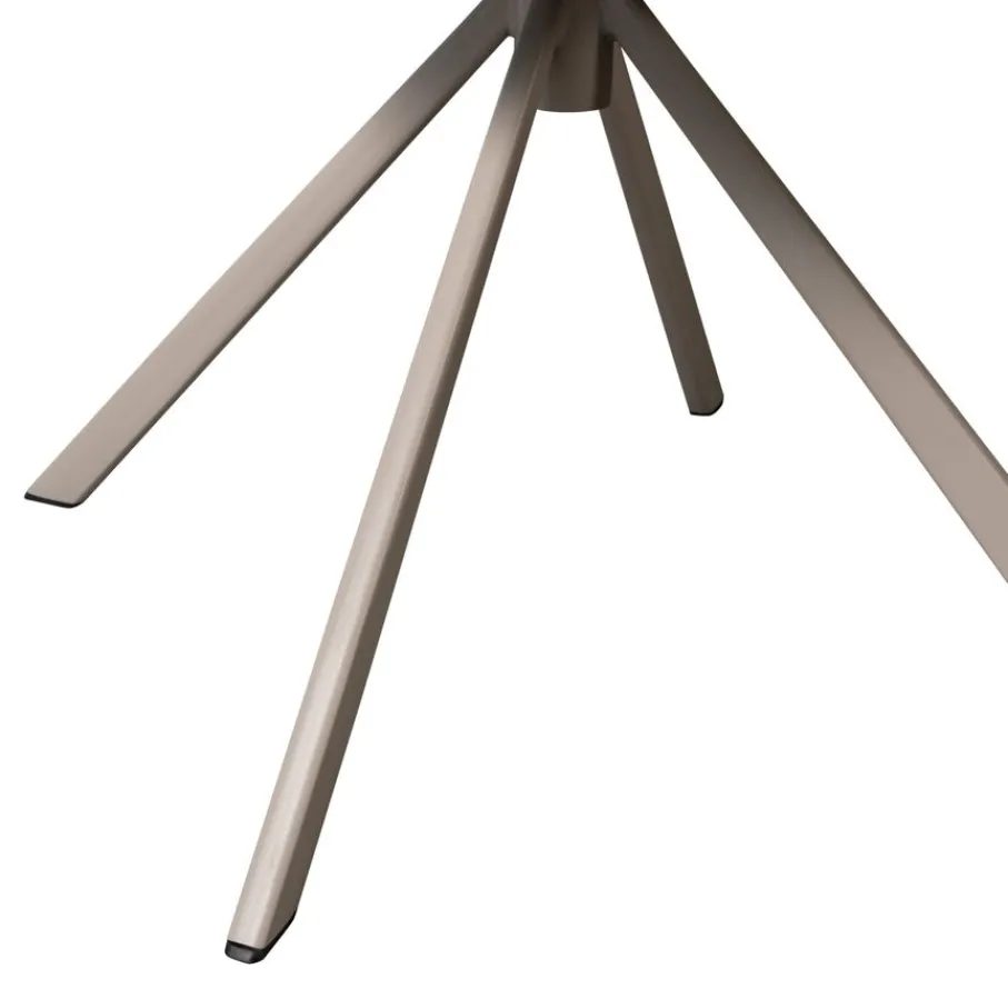 Eetkamerstoelen<WOOOD Draaibare Eetkamerstoel Femke Beige