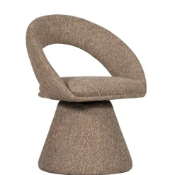 Eetkamerstoelen<WOOOD Draaibare Eetkamerstoel Winter Beige