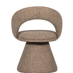 Eetkamerstoelen<WOOOD Draaibare Eetkamerstoel Winter Beige