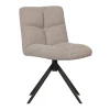 Eetkamerstoelen<WOOOD Draaibare Eetkamerstoel Vinny Beige