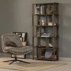Fauteuils<WOOOD Draaifauteuil Arve Beige