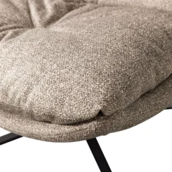 Fauteuils<WOOOD Draaifauteuil Arve Beige