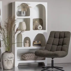 Fauteuils<WOOOD Draaifauteuil Job Groen