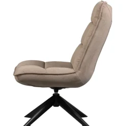 Fauteuils<WOOOD Draaifauteuil Jouke Beige