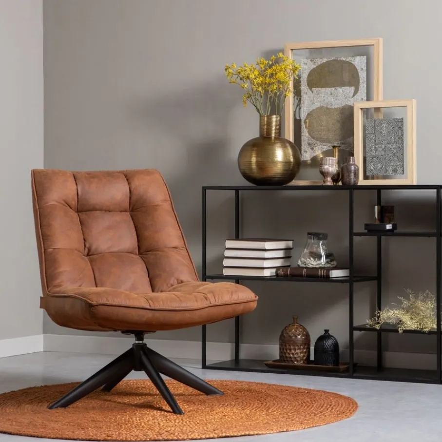 Fauteuils<WOOOD Draaifauteuil Jouke Bruin