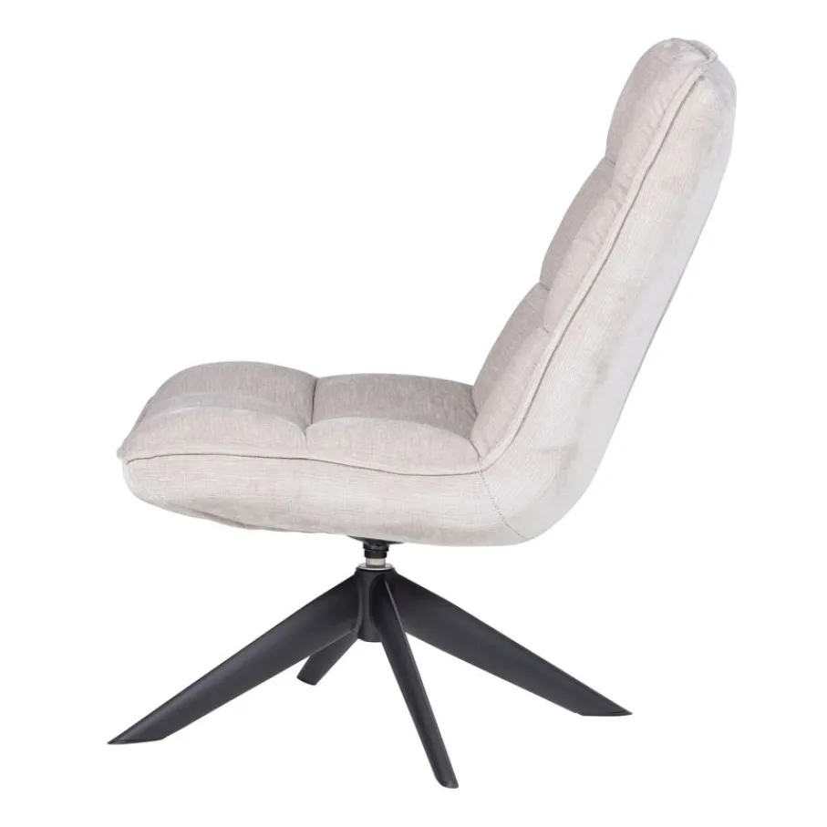 Fauteuils<WOOOD Draaifauteuil Jouke Naturel