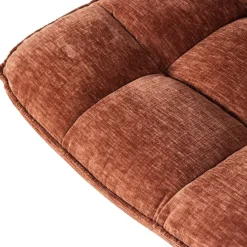 Fauteuils<WOOOD Draaifauteuil Jouke Roestbruin