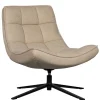 Fauteuils<WOOOD Draaifauteuil Maudi Beige
