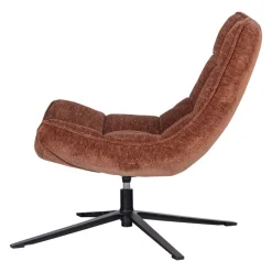 Fauteuils<WOOOD Draaifauteuil Maudi Roestbruin