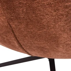 Fauteuils<WOOOD Draaifauteuil Maudi Roestbruin