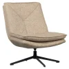 Fauteuils<WOOOD Draaifauteuil Milaro Beige