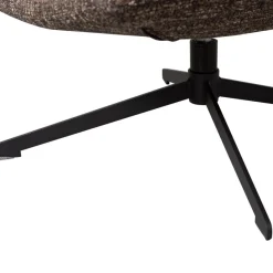 Fauteuils<WOOOD Draaifauteuil Milaro Bruin