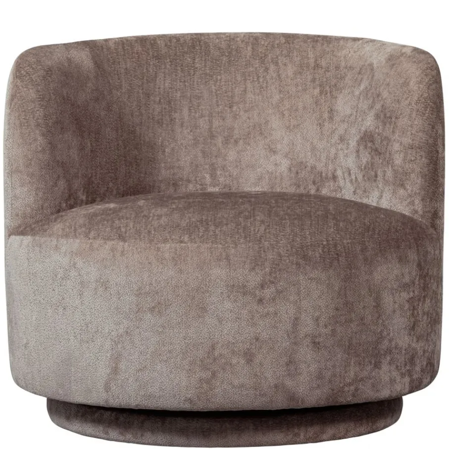 Fauteuils<WOOOD Draaifauteuil Popular Taupe