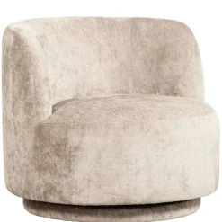 Fauteuils<WOOOD Draaifauteuil Popular Beige