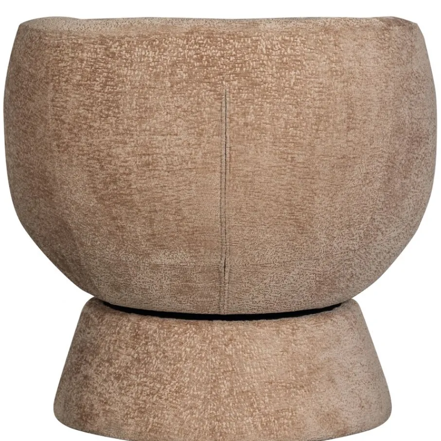 Fauteuils<WOOOD Draaifauteuil Shuffle Lichtbruin