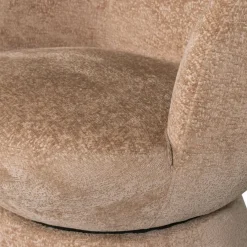 Fauteuils<WOOOD Draaifauteuil Shuffle Lichtbruin