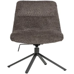 Fauteuils<WOOOD Draaifauteuil Soren Bruin