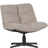 Fauteuils<WOOOD Draaifauteuil Vinny Beige