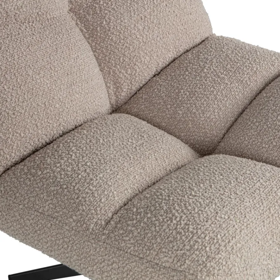 Fauteuils<WOOOD Draaifauteuil Vinny Beige