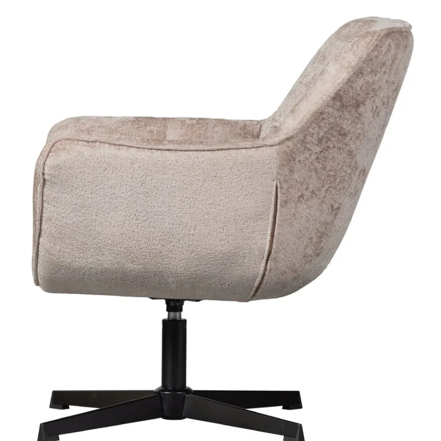 Fauteuils<WOOOD Draaifauteuil Wibo Taupe