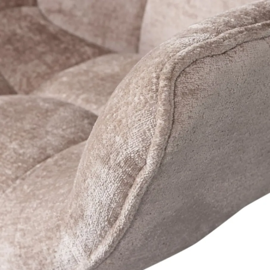 Fauteuils<WOOOD Draaifauteuil Wibo Taupe