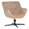 Fauteuils<WOOOD Draaifauteuil Wibo Zand
