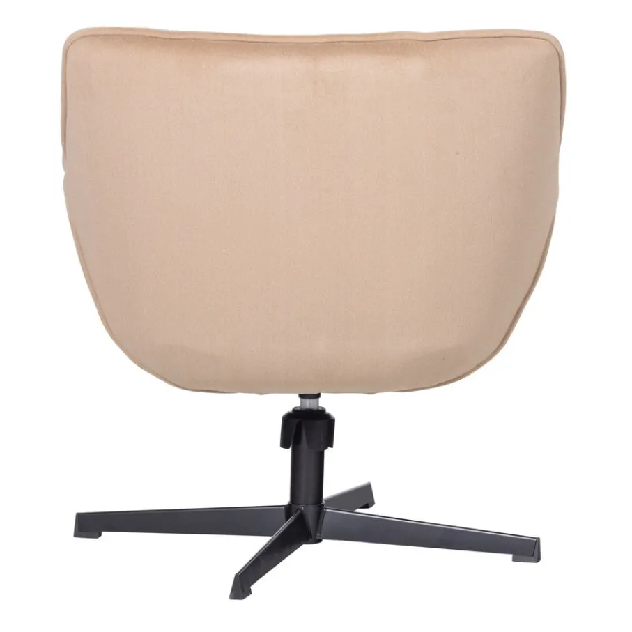 Fauteuils<WOOOD Draaifauteuil Wibo Zand