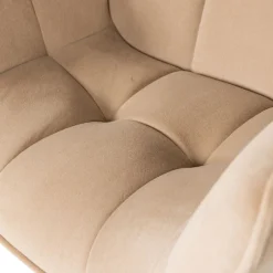Fauteuils<WOOOD Draaifauteuil Wibo Zand