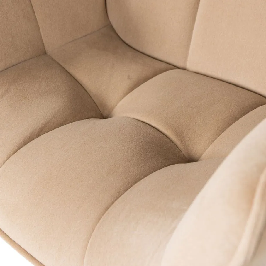 Fauteuils<WOOOD Draaifauteuil Wibo Zand