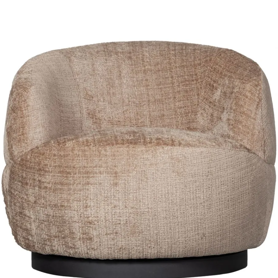 Fauteuils<WOOOD Draaifauteuil Woolly Zand