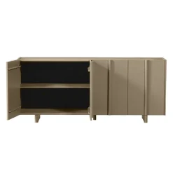 Dressoirs<WOOOD Dressoir Basu Mud - 200x85x46 cm
