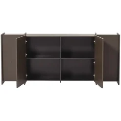 Dressoirs<WOOOD Dressoir Brock Middenbruin - 200x85x44 cm