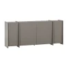 Dressoirs<WOOOD Dressoir Brock Warmgrijs - 200x85x44 cm